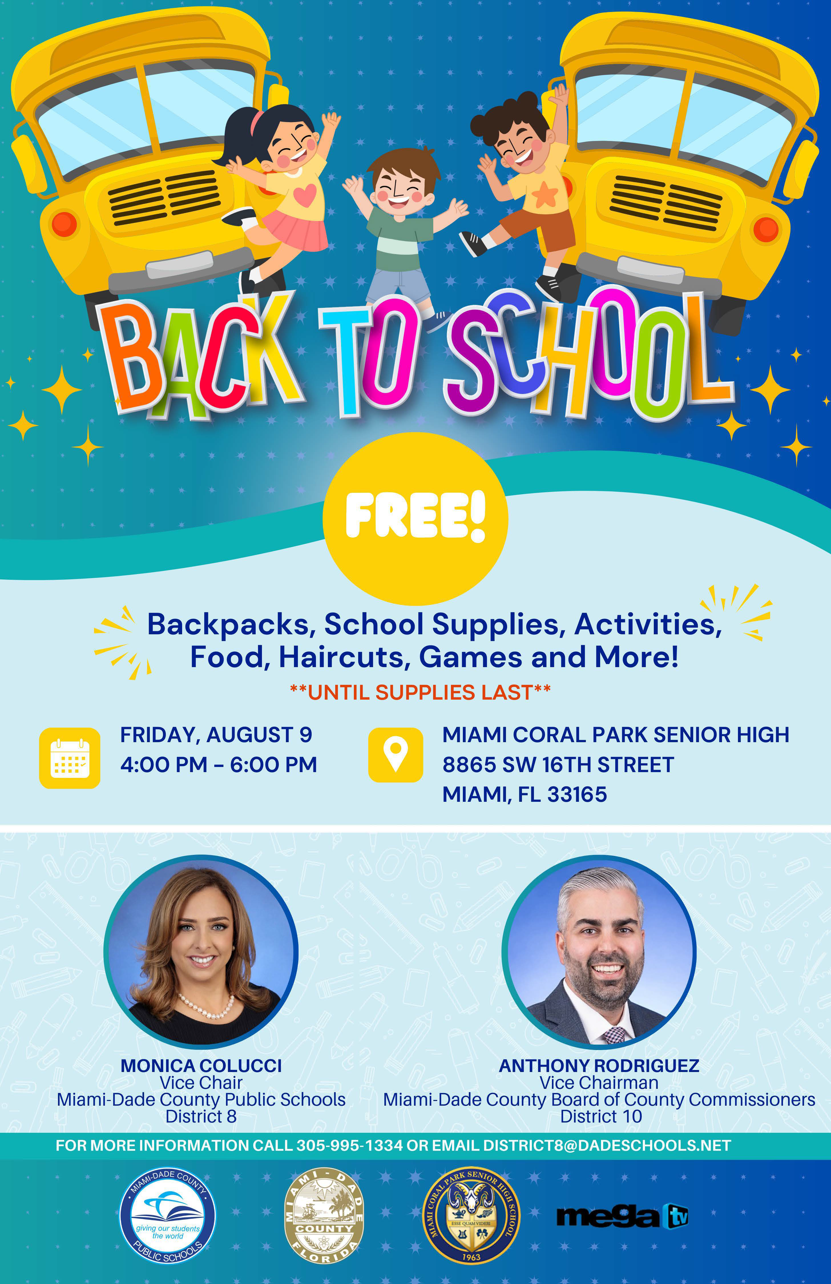 District 8 Back to School Event